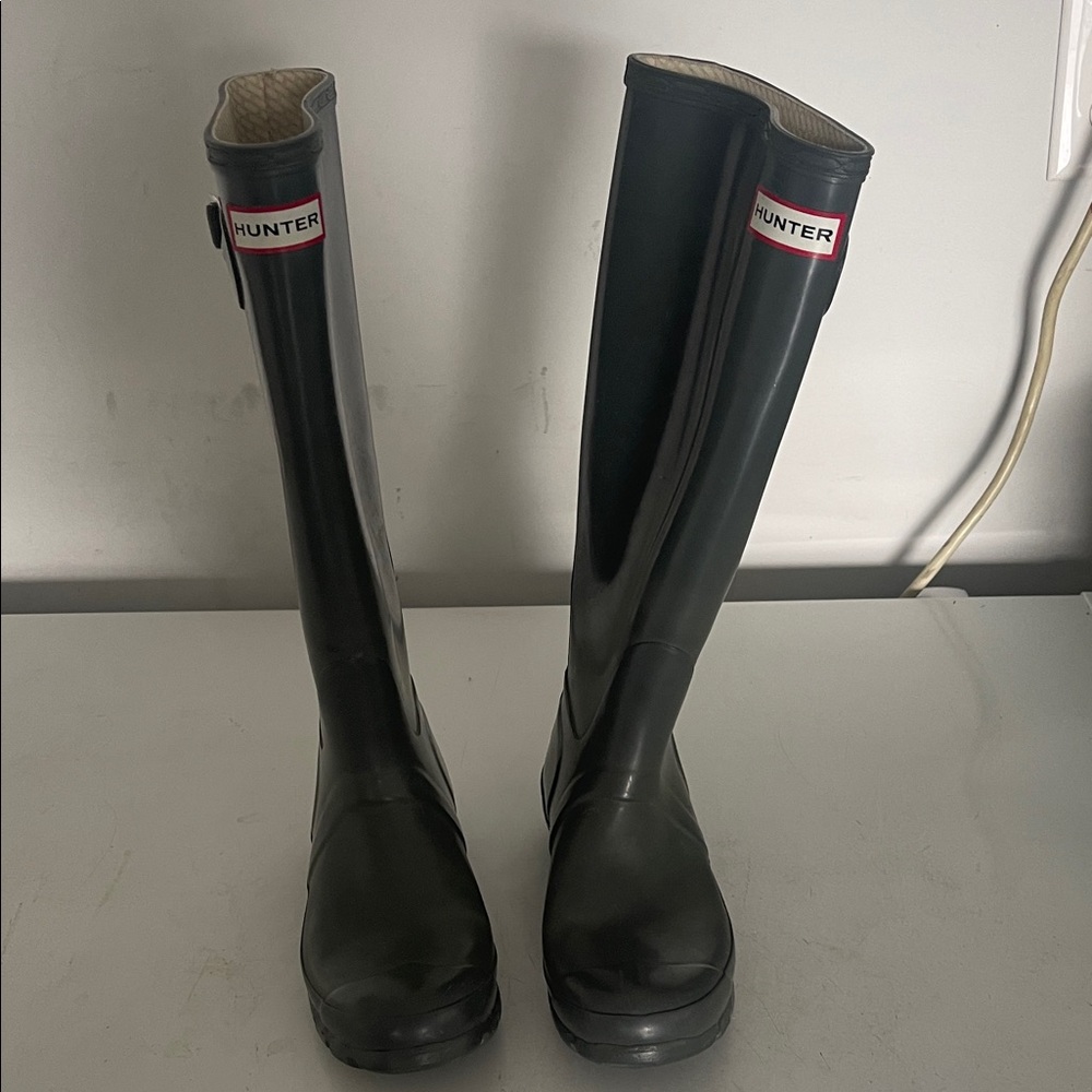 Hunter Black Women's Winter & Rain Boots